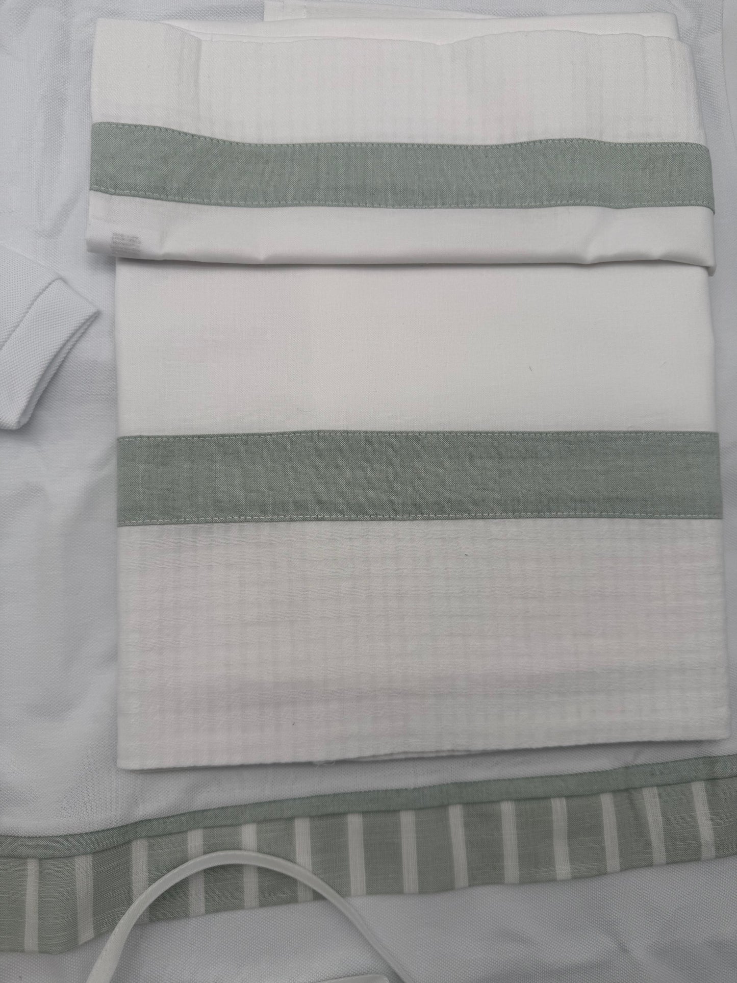 Set nascita in cotone maschietto con righine Babyvip