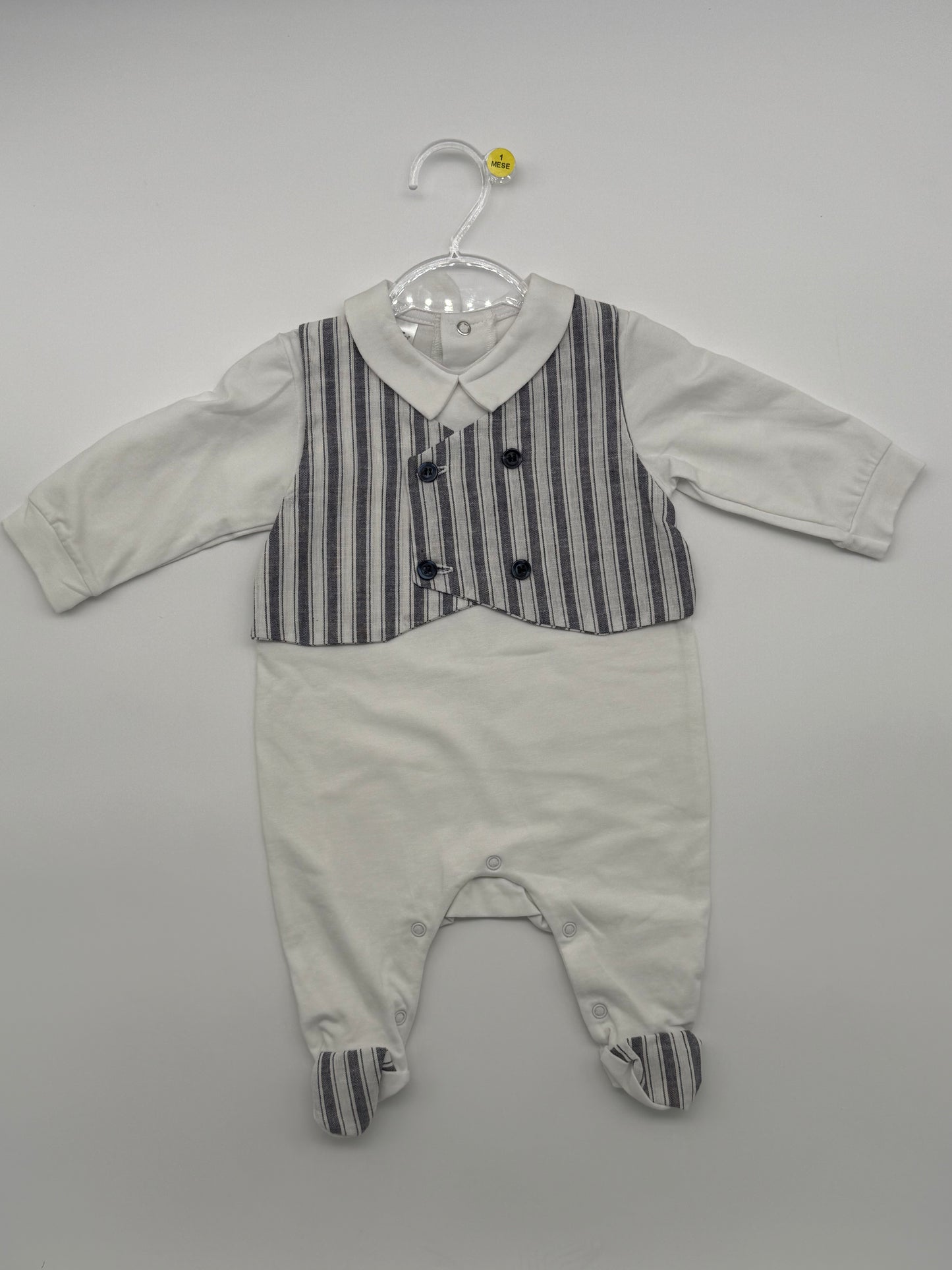 Tutina estiva bimbo a righine Babyvip