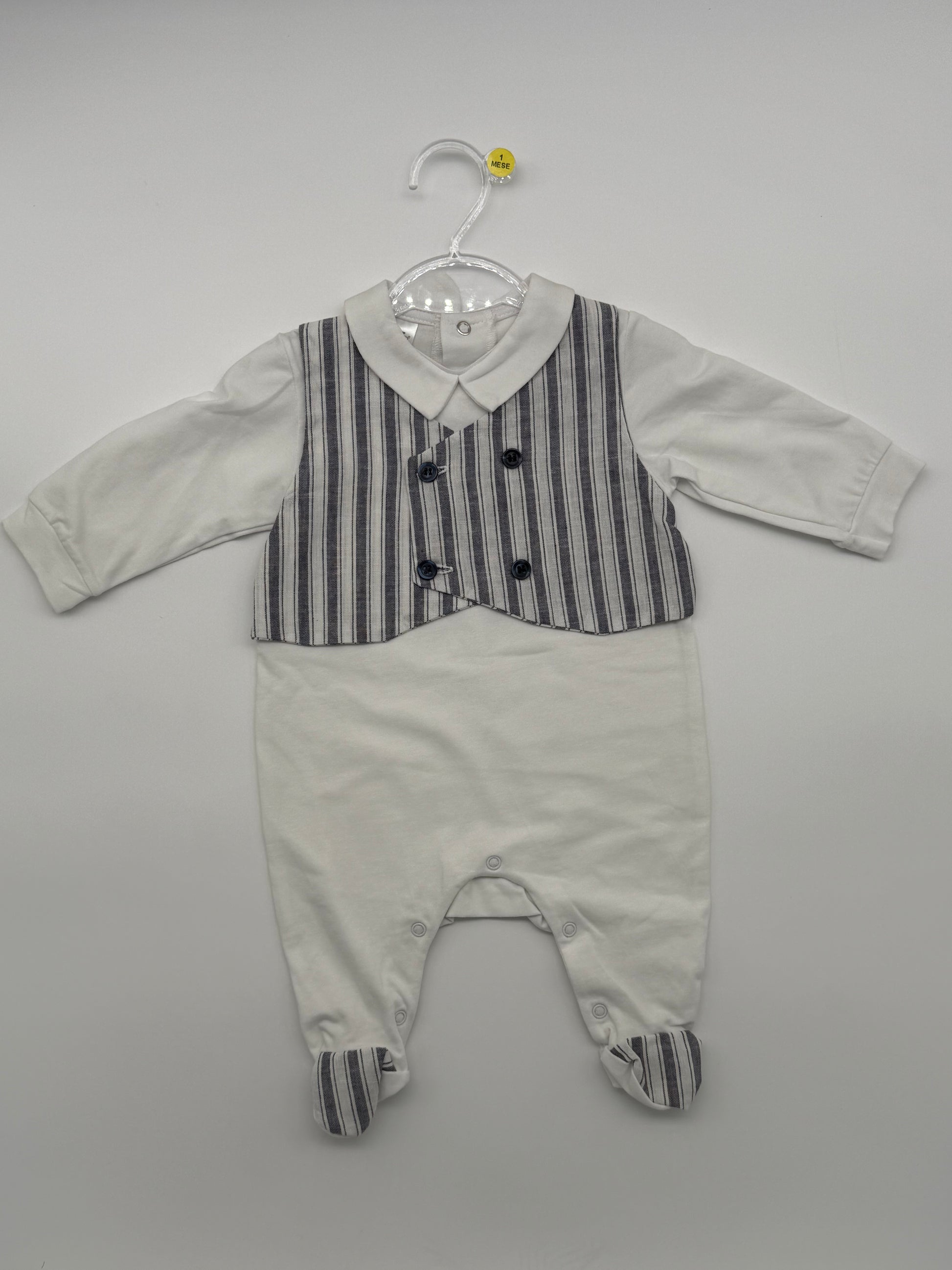 Tutina estiva bimbo a righine Babyvip