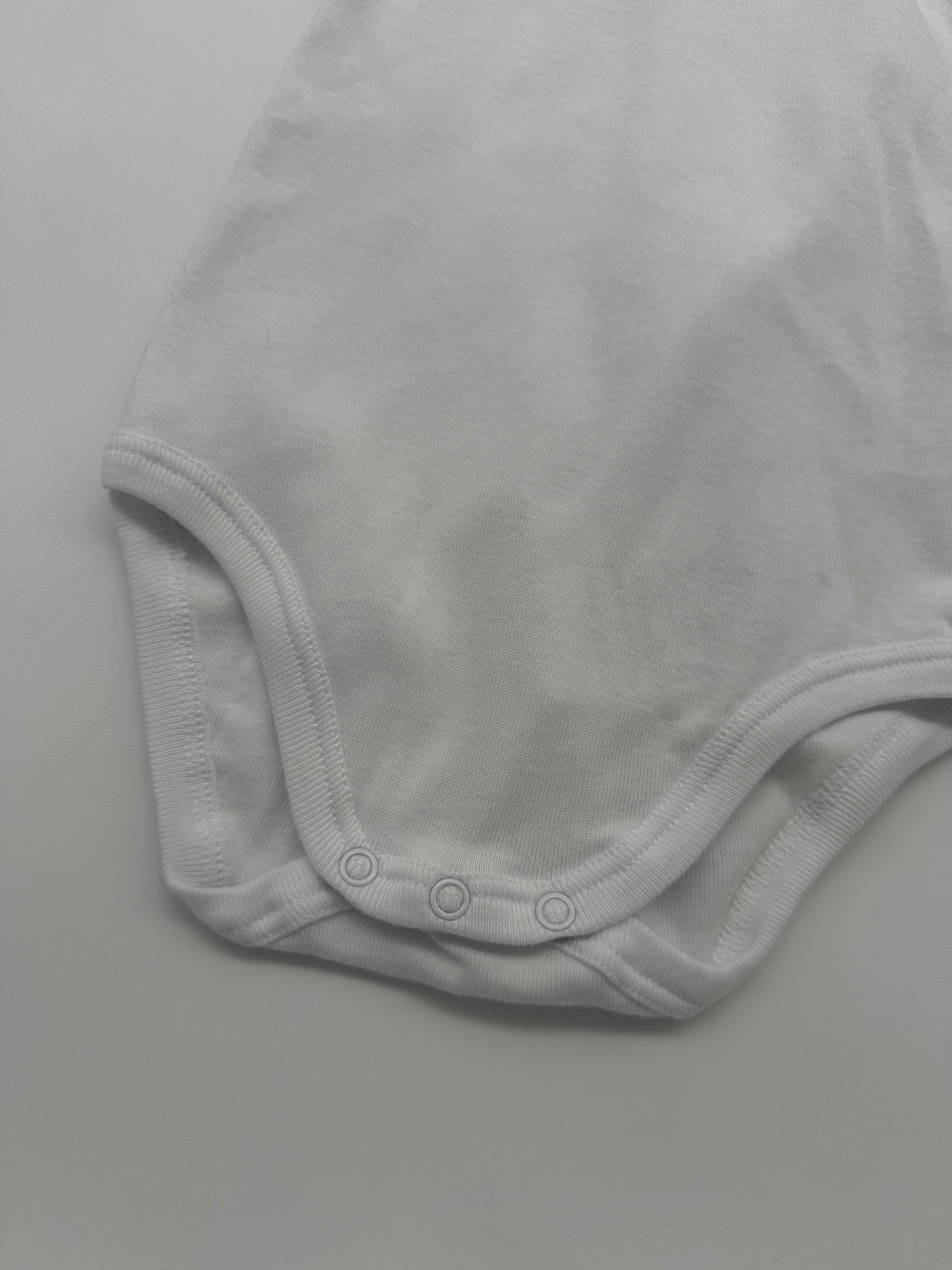 Body manica corta con bordino quadrettato Babyvip