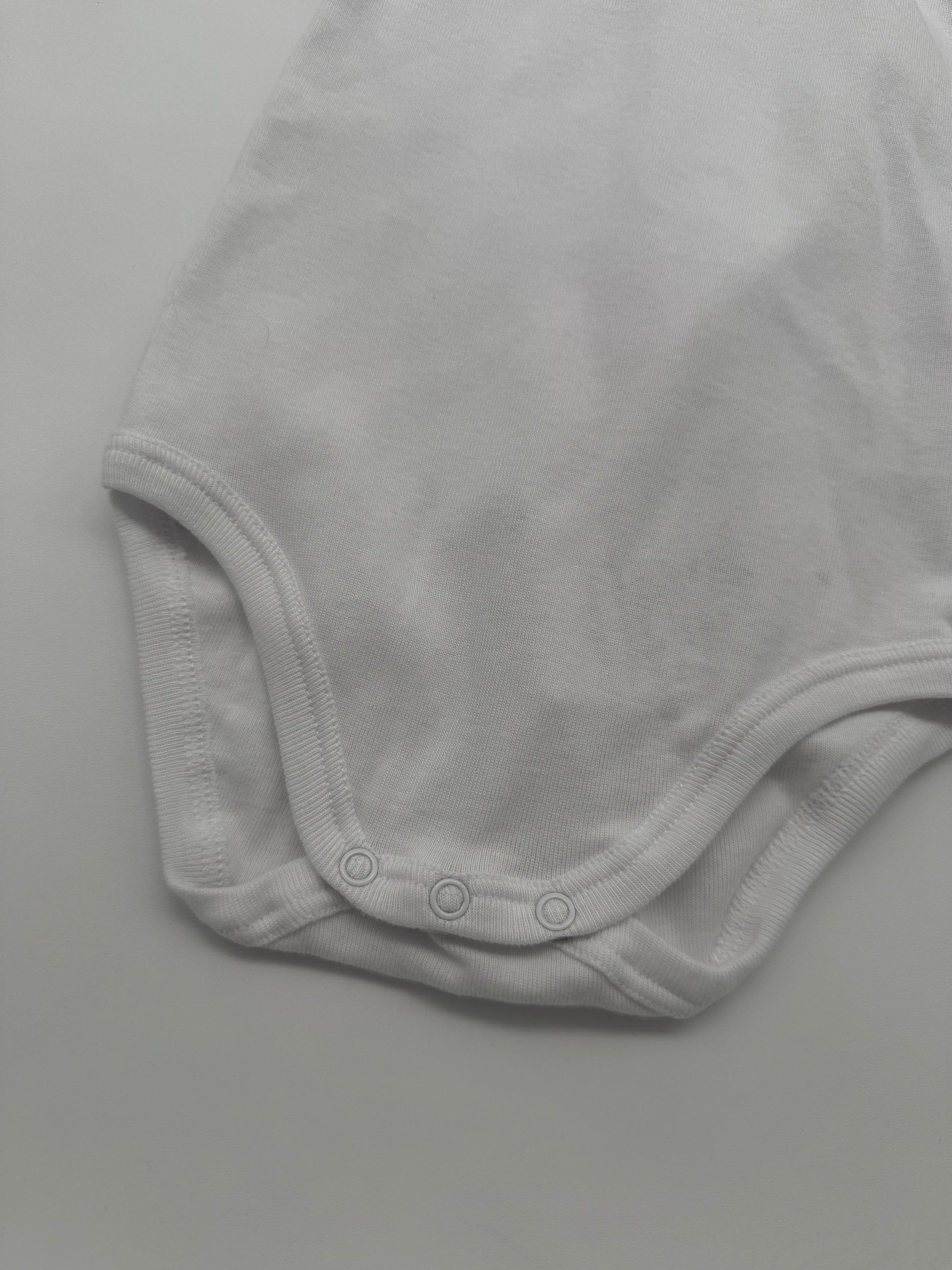 Body manica corta con bordino quadrettato Babyvip