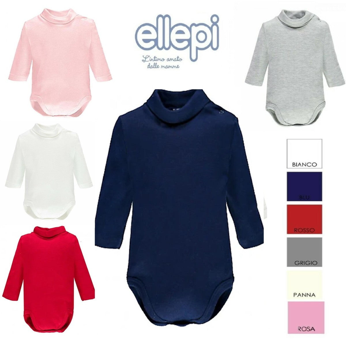 Lupetto a body caldo cotone