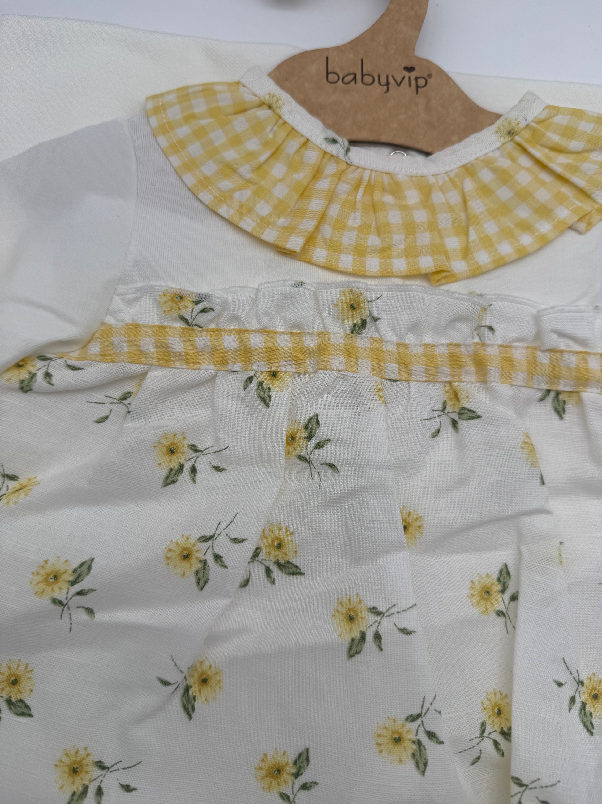 Set corredino bimba con girasoli Babyvip