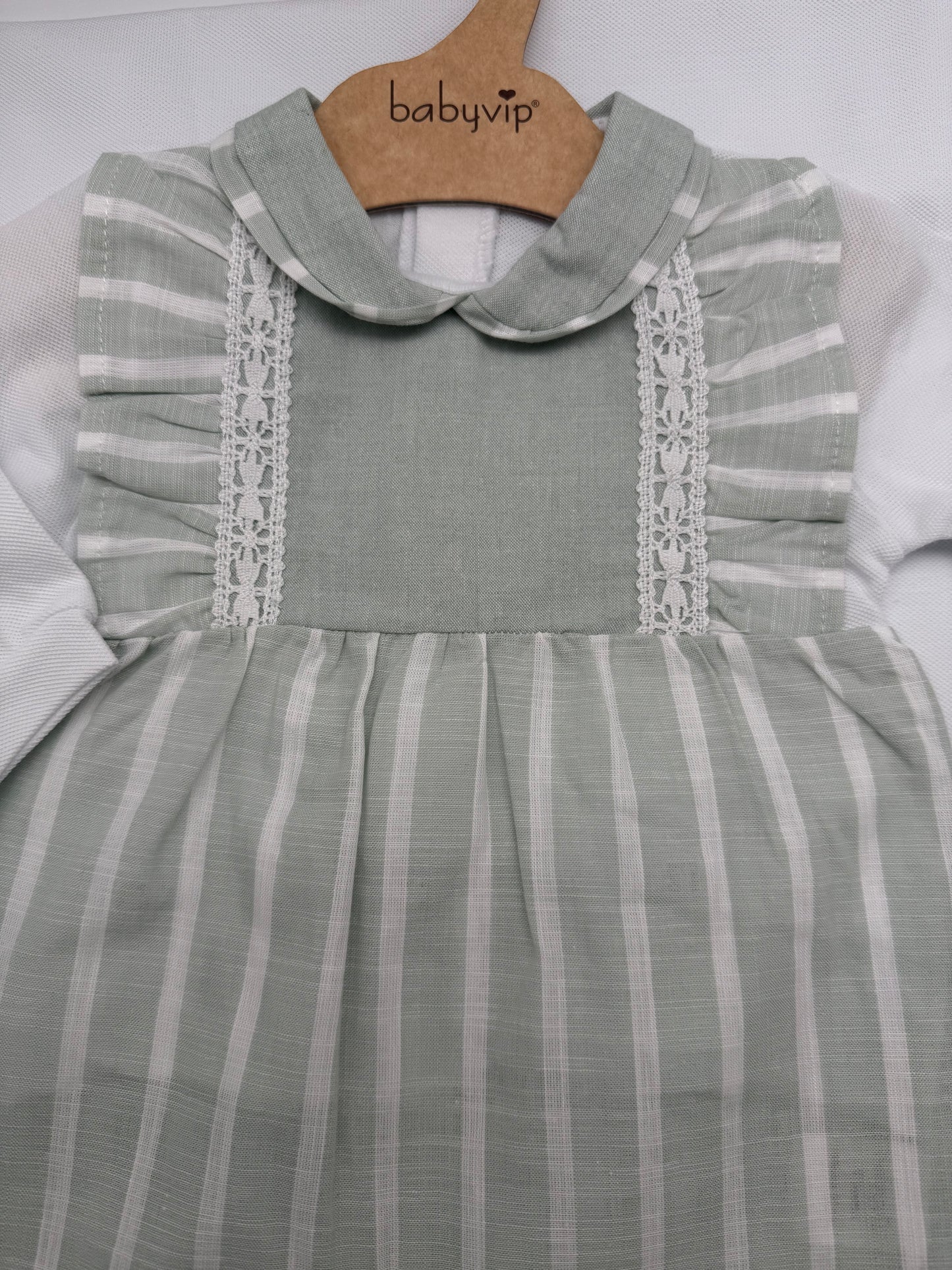 Set coordinato estivo bimba a righe Babyvip