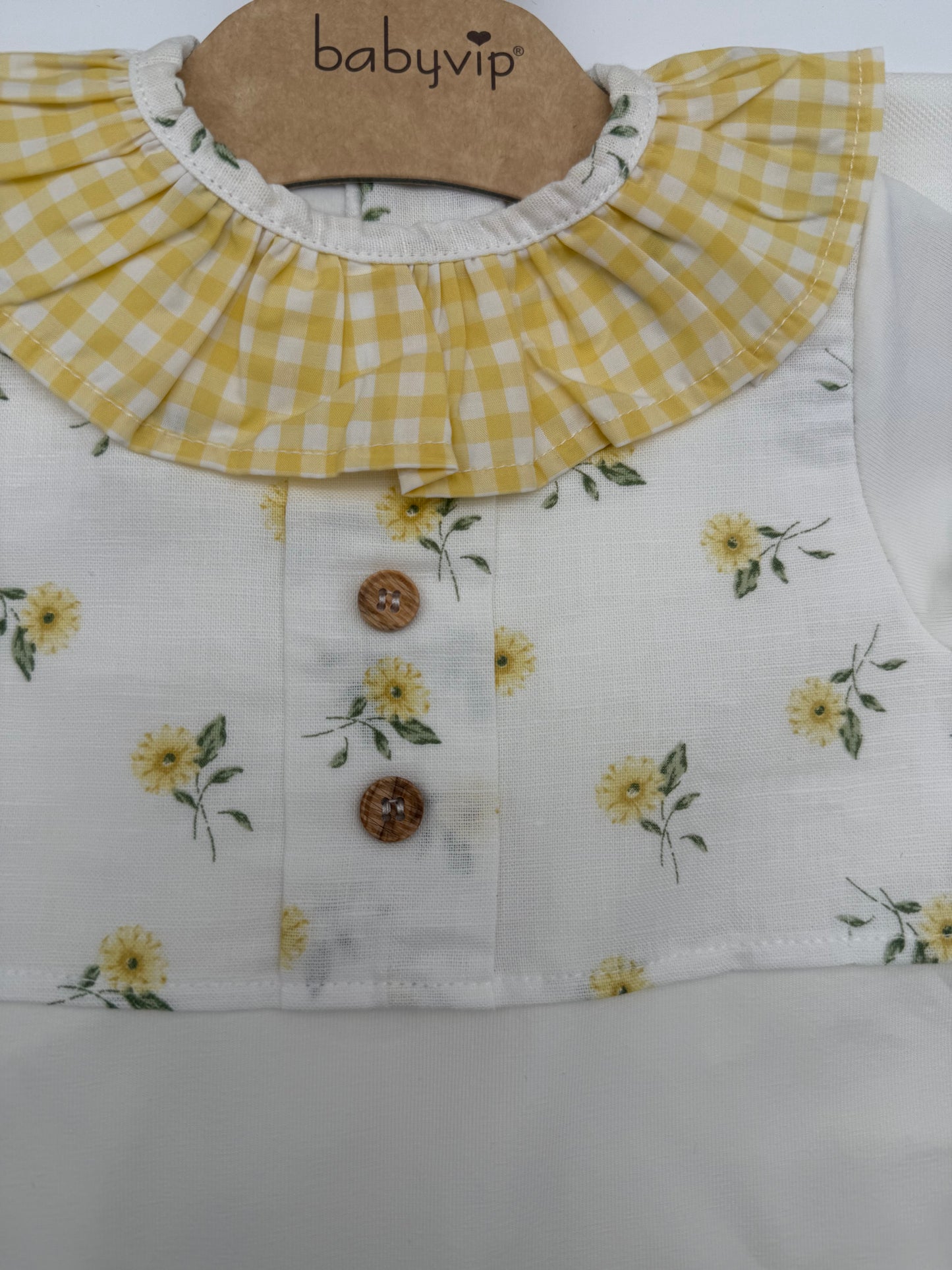Set corredino bimba con girasoli Babyvip