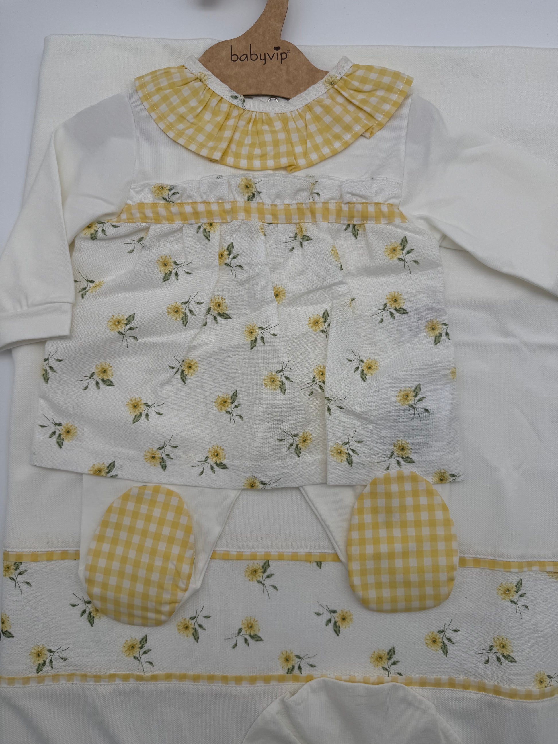 Set corredino bimba con girasoli Babyvip
