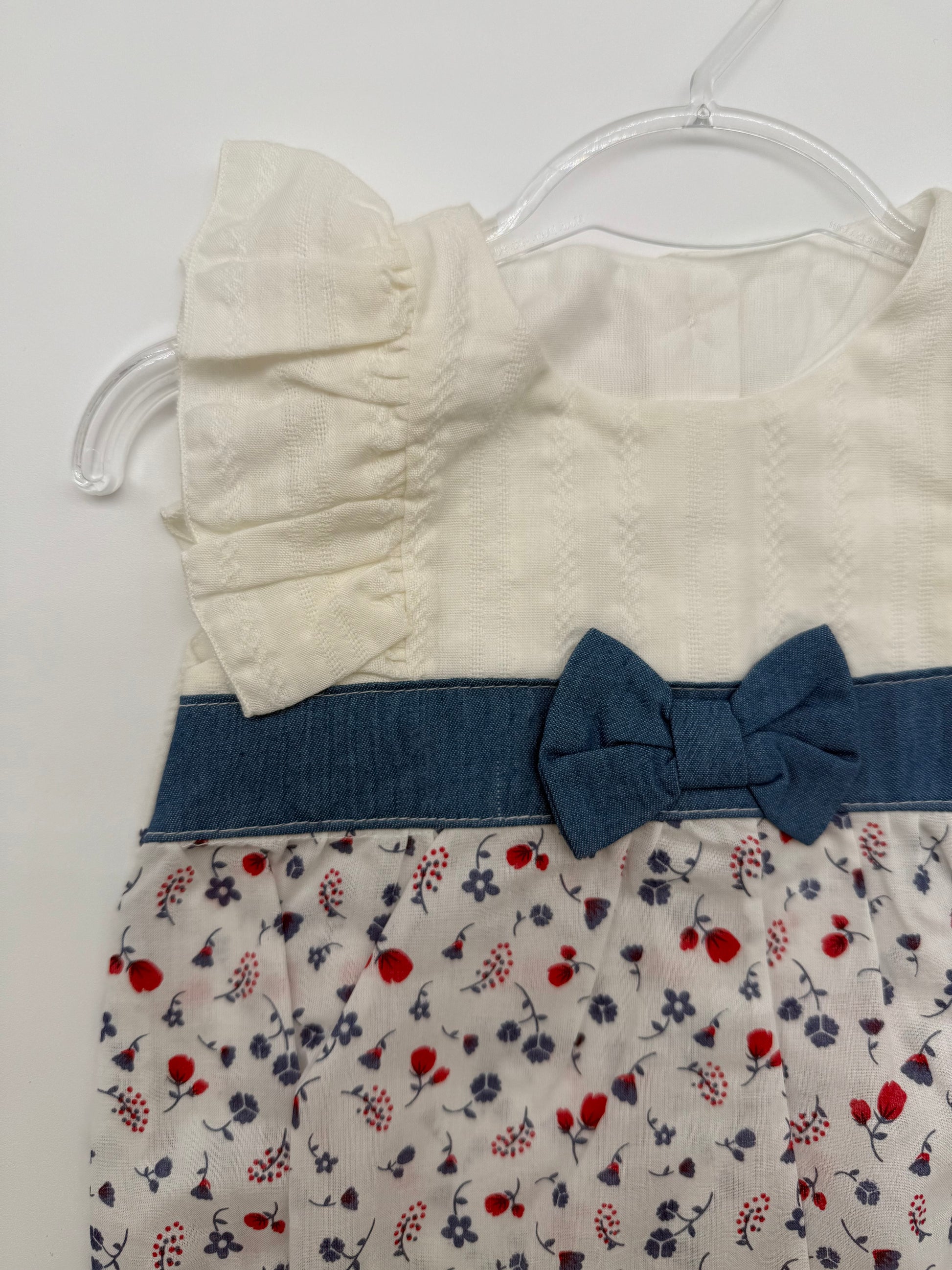 Pagliaccetto bimba con motivo floreale estivo Babyvip