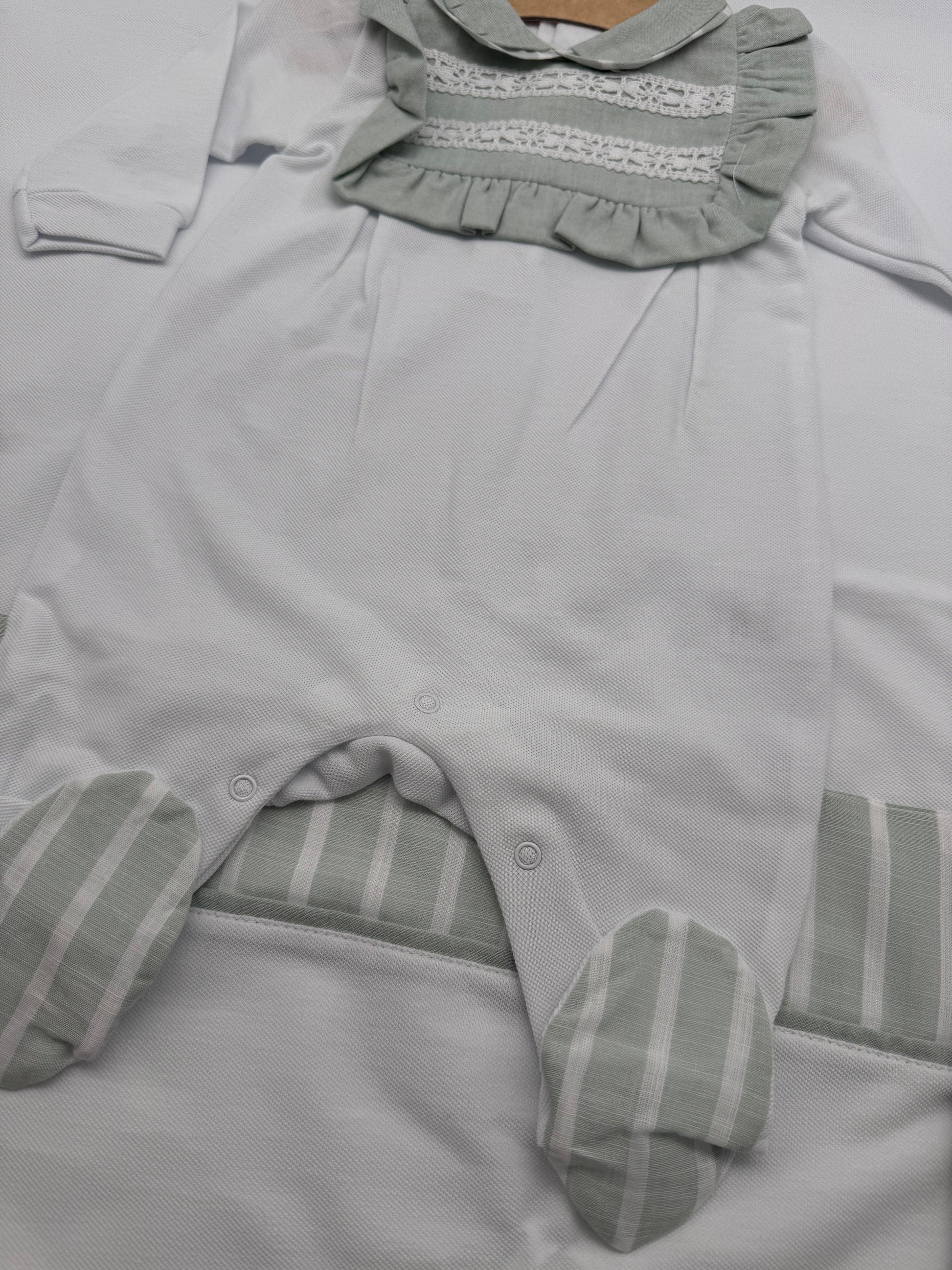 Set coordinato estivo bimba a righe Babyvip