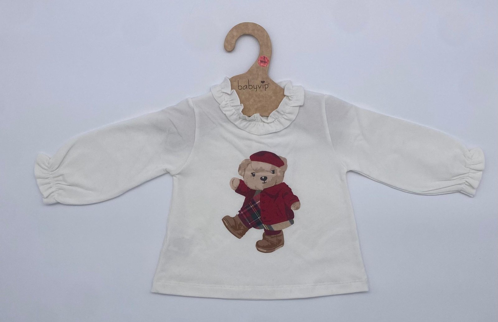 Maglia in Jersey con stampa orsetto Babyvip