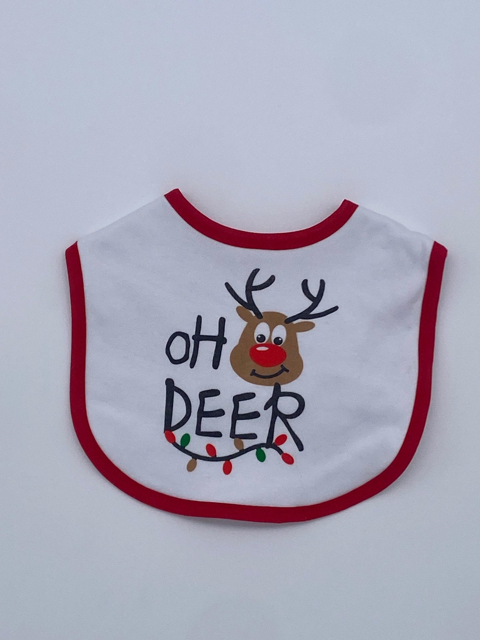 Bavetta in cotone con stampa "Oh Deer" Babyvip