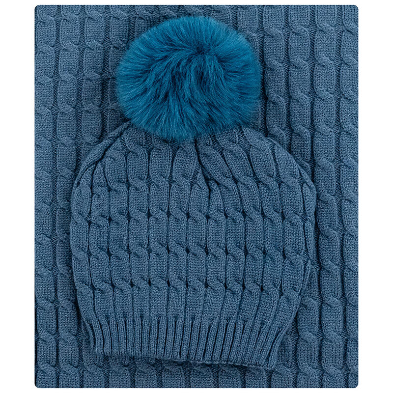 COPERTINA CULLA CULLA + CAPPELLINO PON PON BIMBO