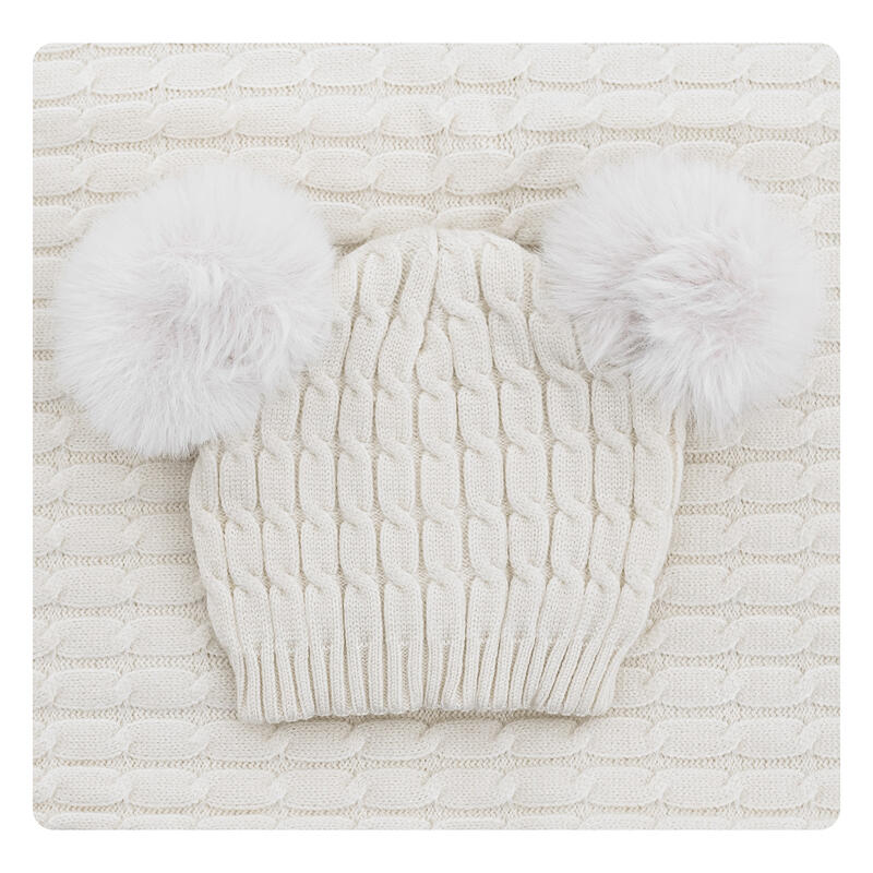 COPERTINA CULLA CULLA + CAPPELLINO PON PON BIMBA