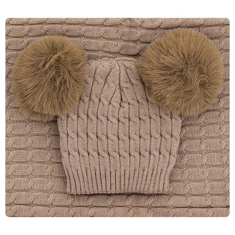 COPERTINA CULLA CULLA + CAPPELLINO PON PON BIMBA