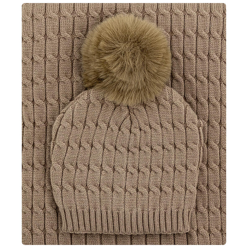COPERTINA CULLA CULLA + CAPPELLINO PON PON BIMBO