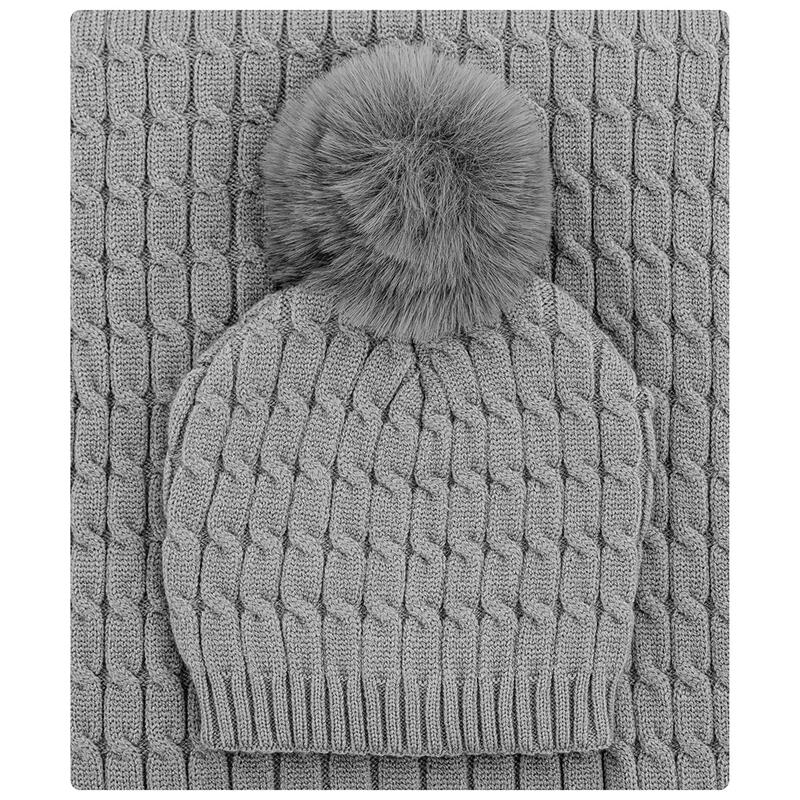 COPERTINA CULLA CULLA + CAPPELLINO PON PON BIMBO