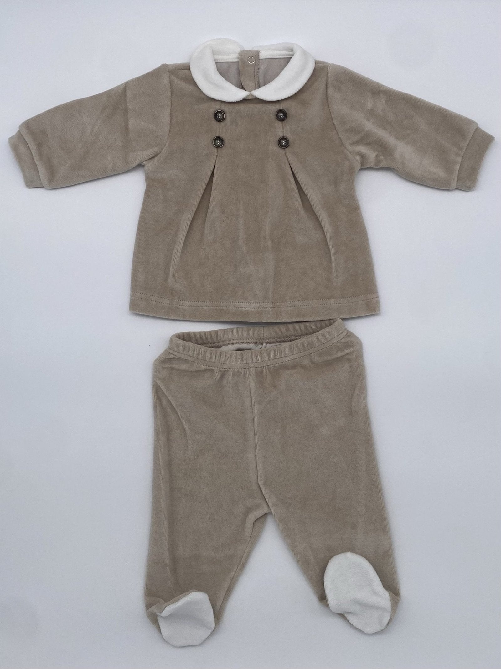 Set corredino invernale ciniglia bimbo Babyvip