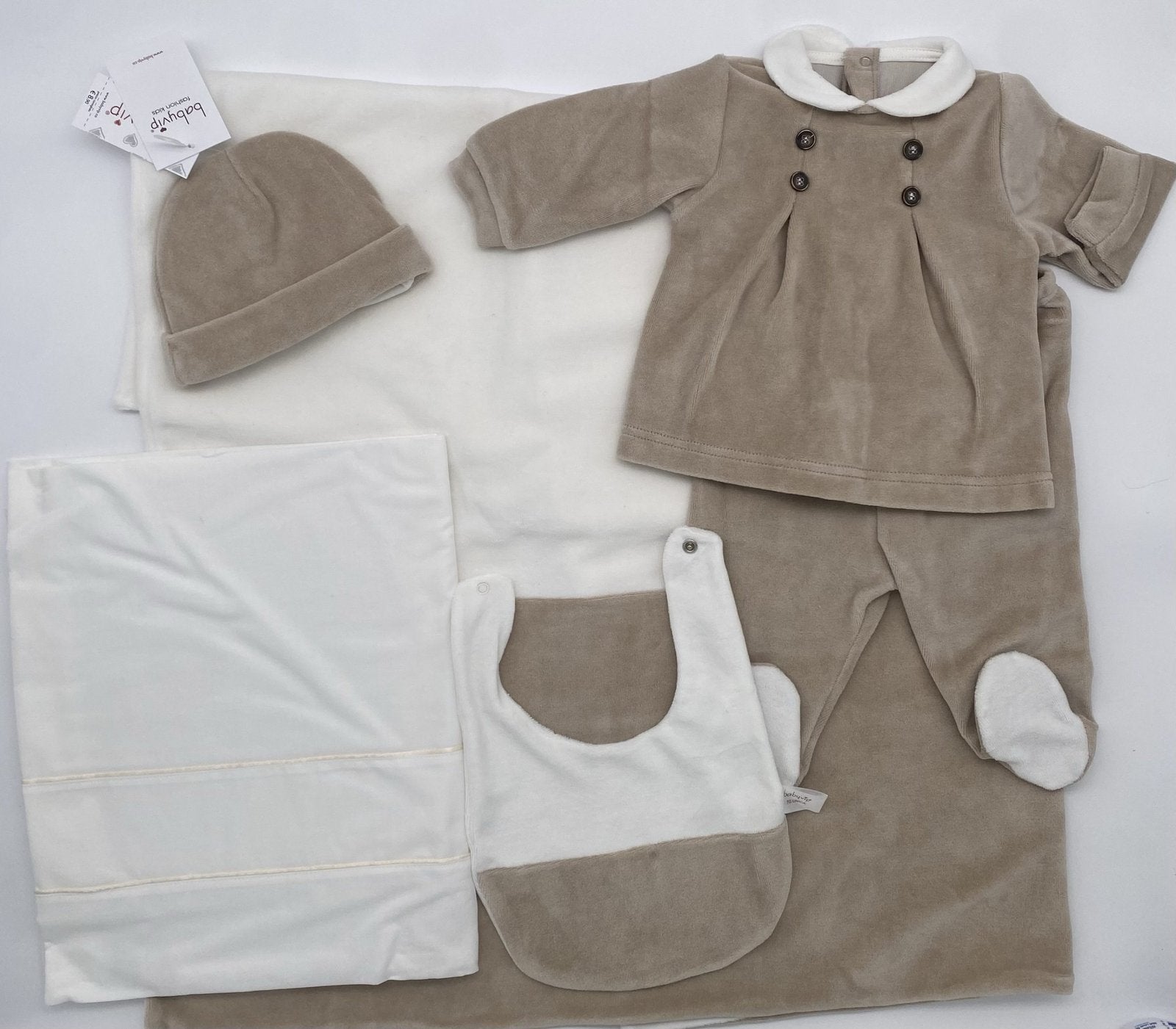 Set corredino invernale ciniglia bimbo Babyvip