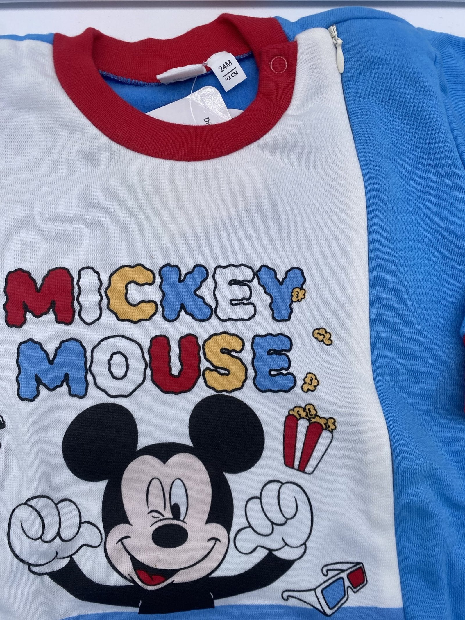 Tutone caldo cotone bimbo Mickey Mouse Disney