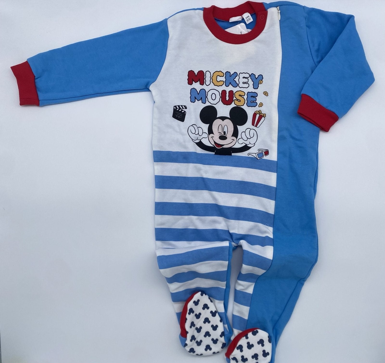 Tutone caldo cotone bimbo Mickey Mouse Disney