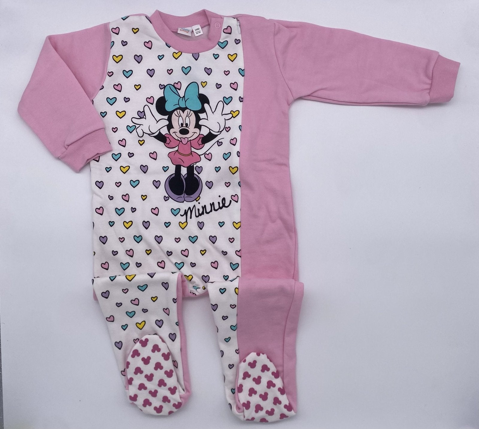 Tutone caldo cotone bimba Minnie Disney