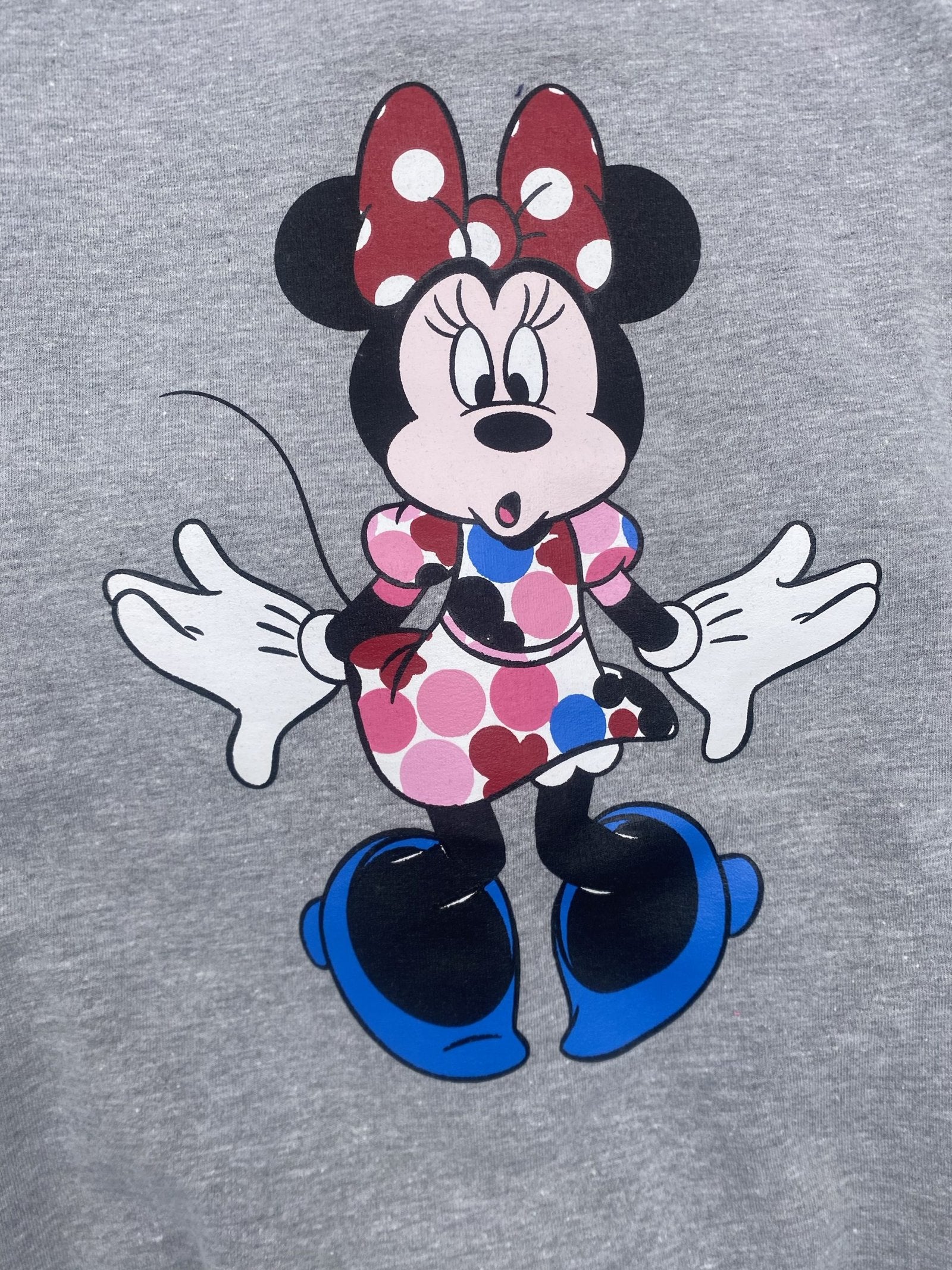 Completo due pezzi felpa femminuccia Minnie disney