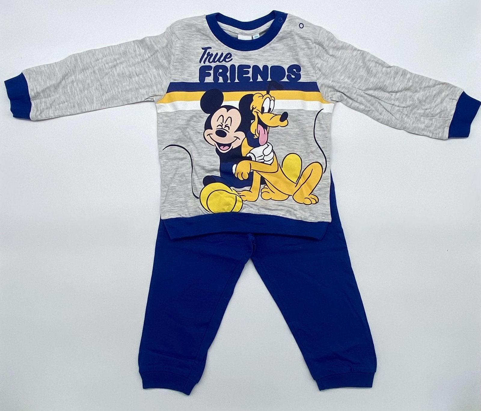 Pigiamino m/l disney topolino e pluto