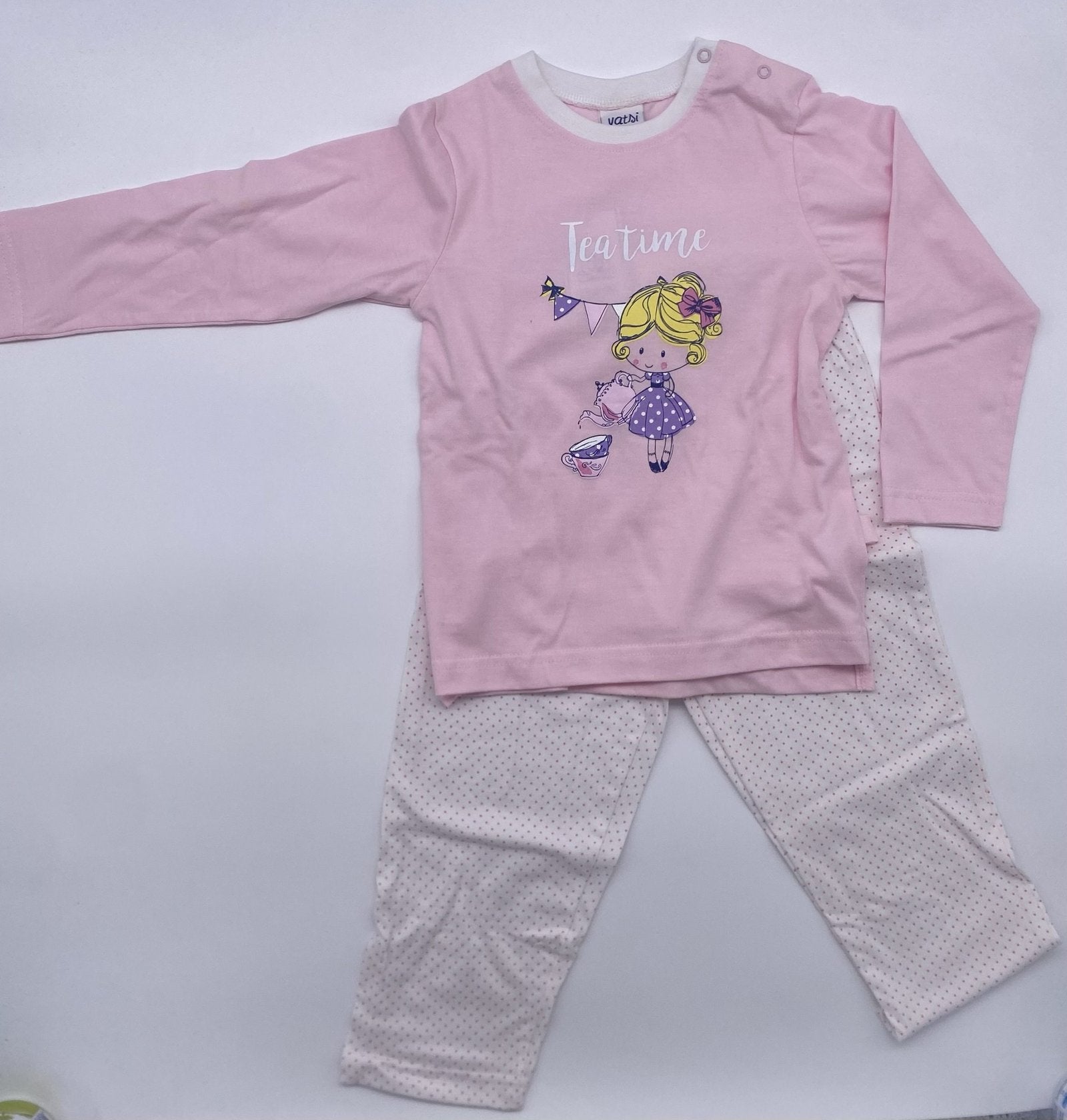 Pigiamino m/l femminuccia con bimba stampata Yatsi