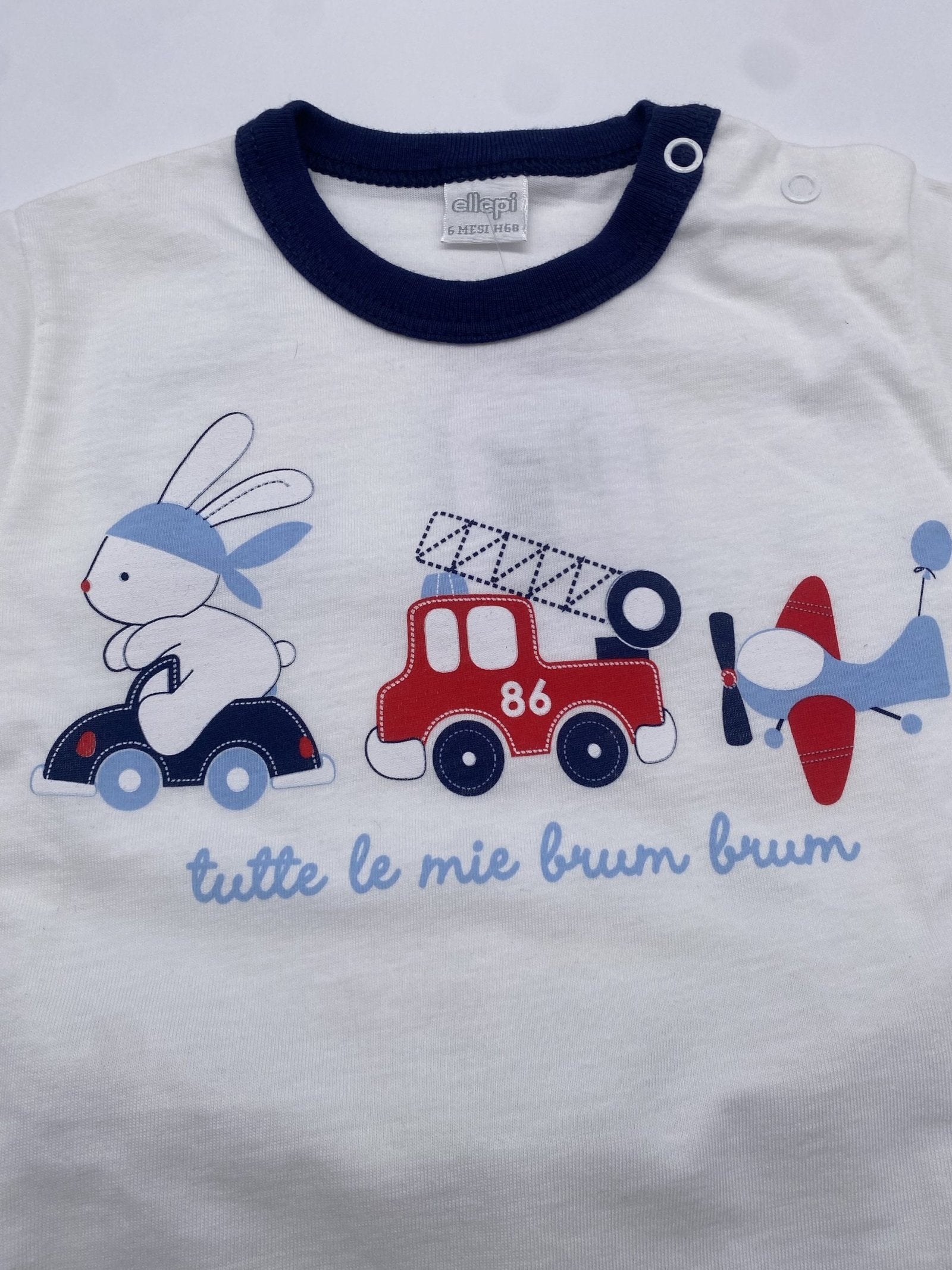 Pigiama jersey maschietto con stampa Ellepi