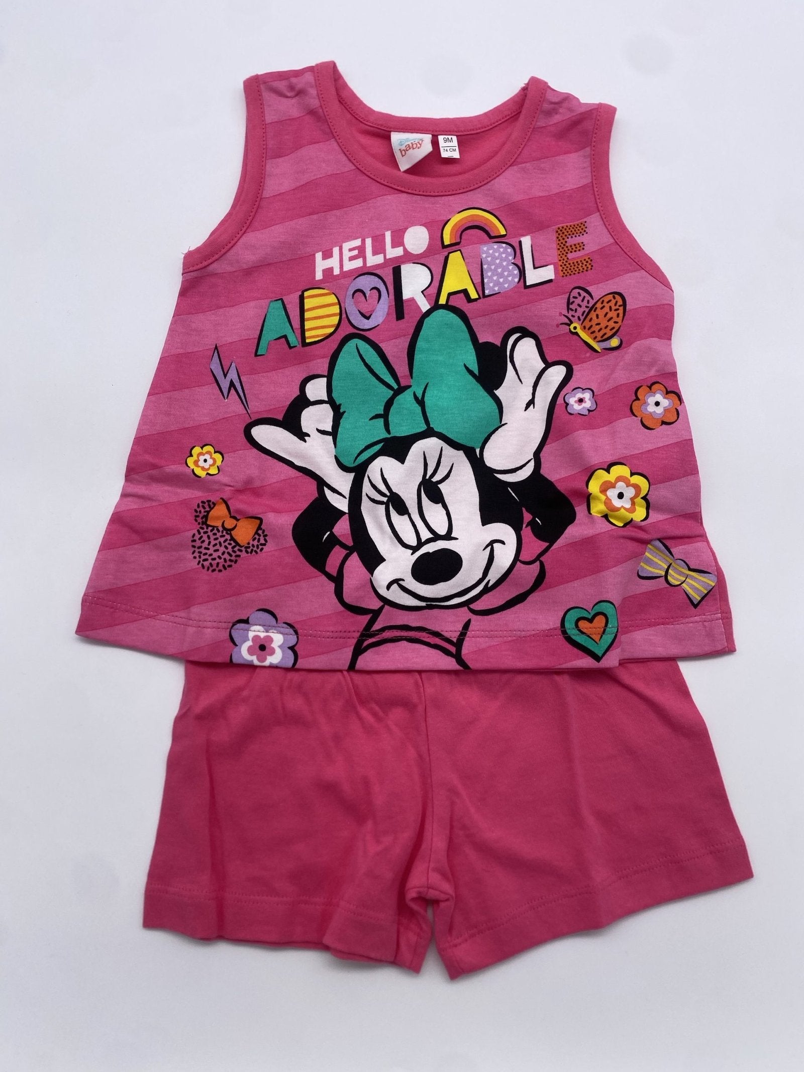 COMPLETO JERSEY 2 PEZZI DISNEY MINNIE