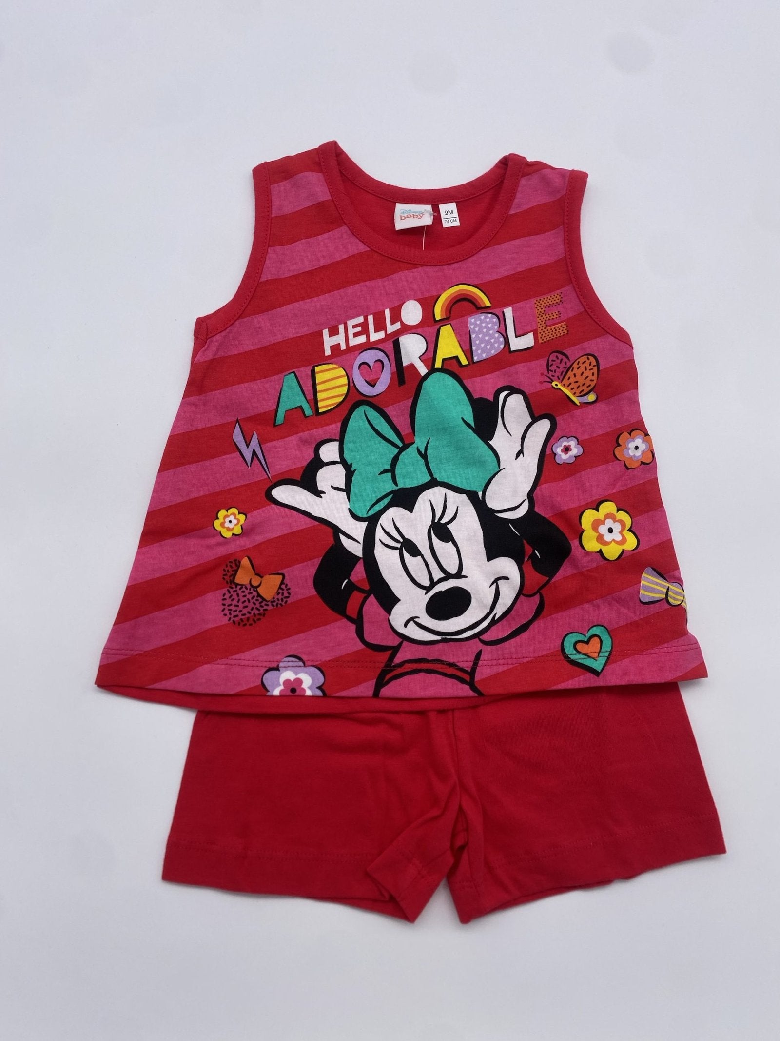 COMPLETO JERSEY 2 PEZZI DISNEY MINNIE