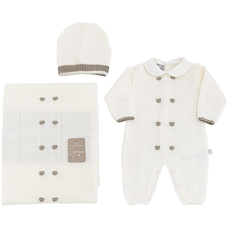 SET CORREDINO PRIMA NASCITA 3 PEZZI UNISEX