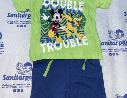 COMPLETO JERSEY 2 PEZZI DISNEY TOPOLINO